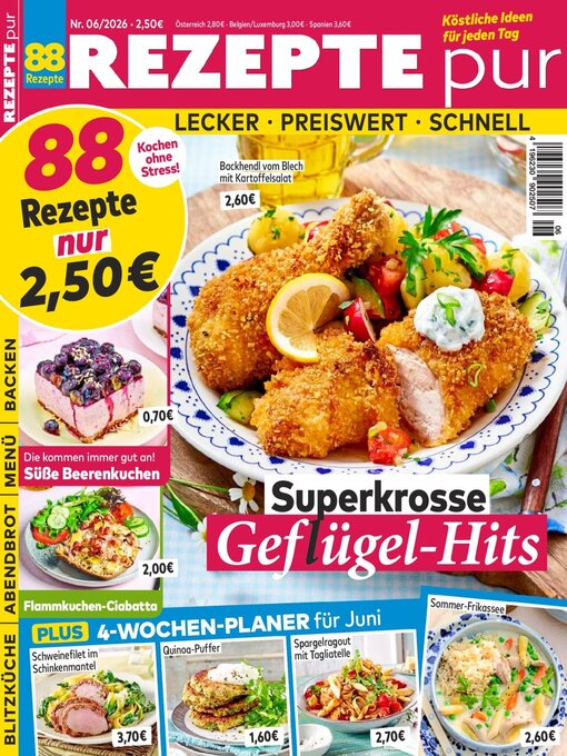 Titelbild für REZEPTE pur